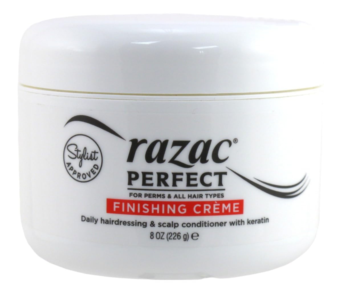 Razac Perfect For Perms Finish Creme 2-pack highlighting value and long-lasting curl definition