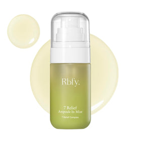Rbfy 7 Relief Ampoule In Mist bottle ready for on-the-go hydration