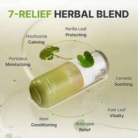 Rbfy 7 Relief Ampoule In Mist delivering a dewy glow