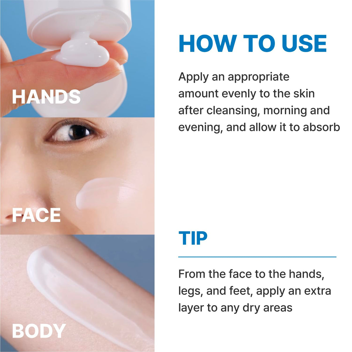 Rbfy Control Lotion Plus family-use scene showing gentle daily care for all