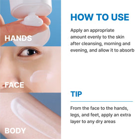Rbfy Control Lotion Plus family-use scene showing gentle daily care for all