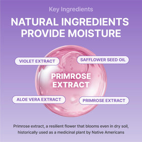 Cream texture close-up highlighting lightweight, non-greasy hydration.