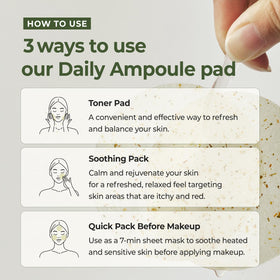 Rbfy Daily Ampoule Pad hygienic packaging keeps pads fresh