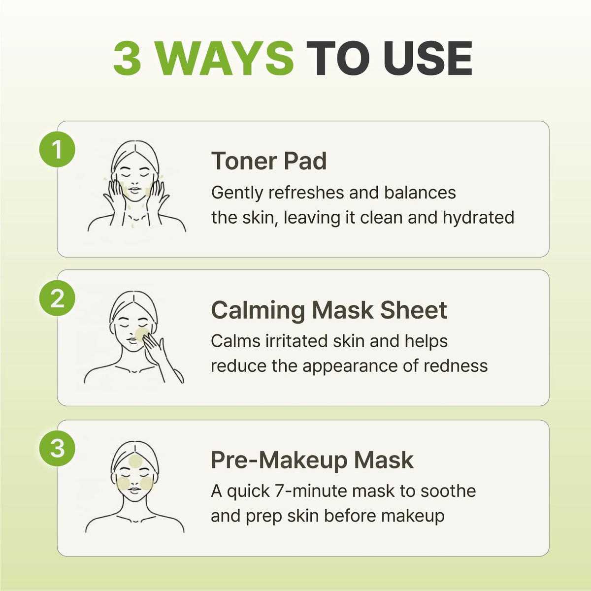 Rbfy family-friendly skincare concept shown with product and pads