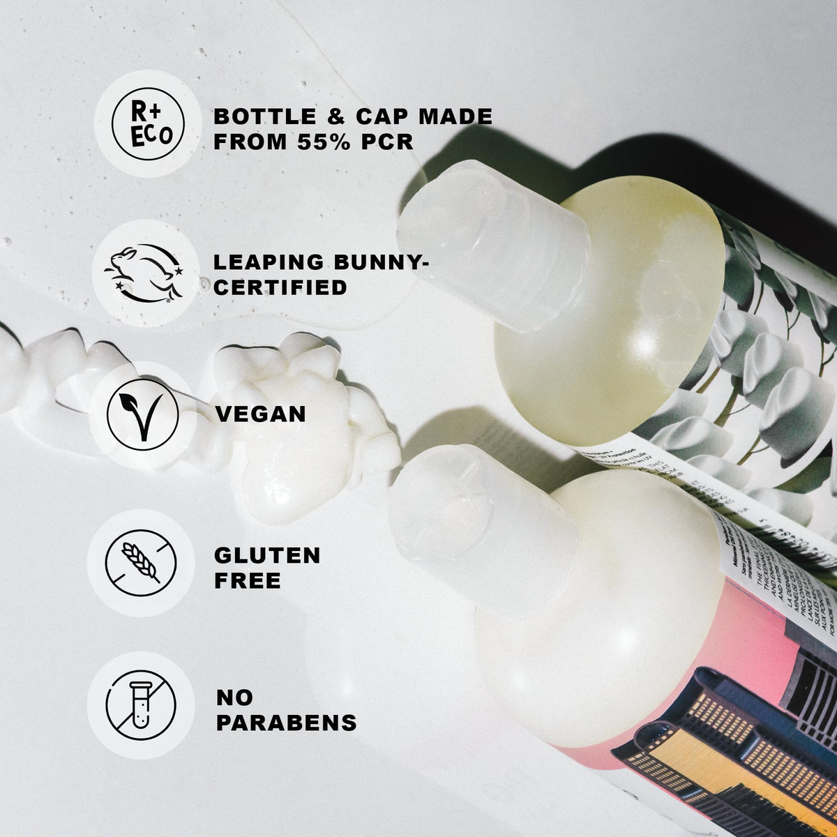 R+Co Dallas Biotin Thickening Conditioner bottle front, indicating lightweight hydration