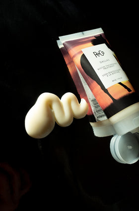 Product on display in studio setup for styling routines