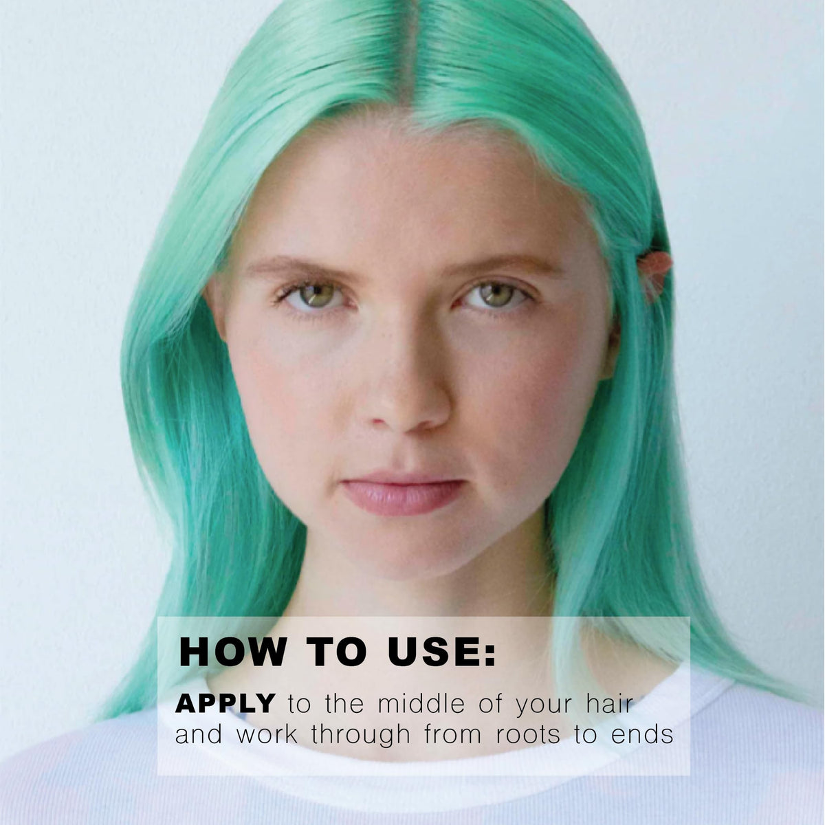R+Co Gemstone Color Conditioner label close-up notes vegan cruelty-free formula.