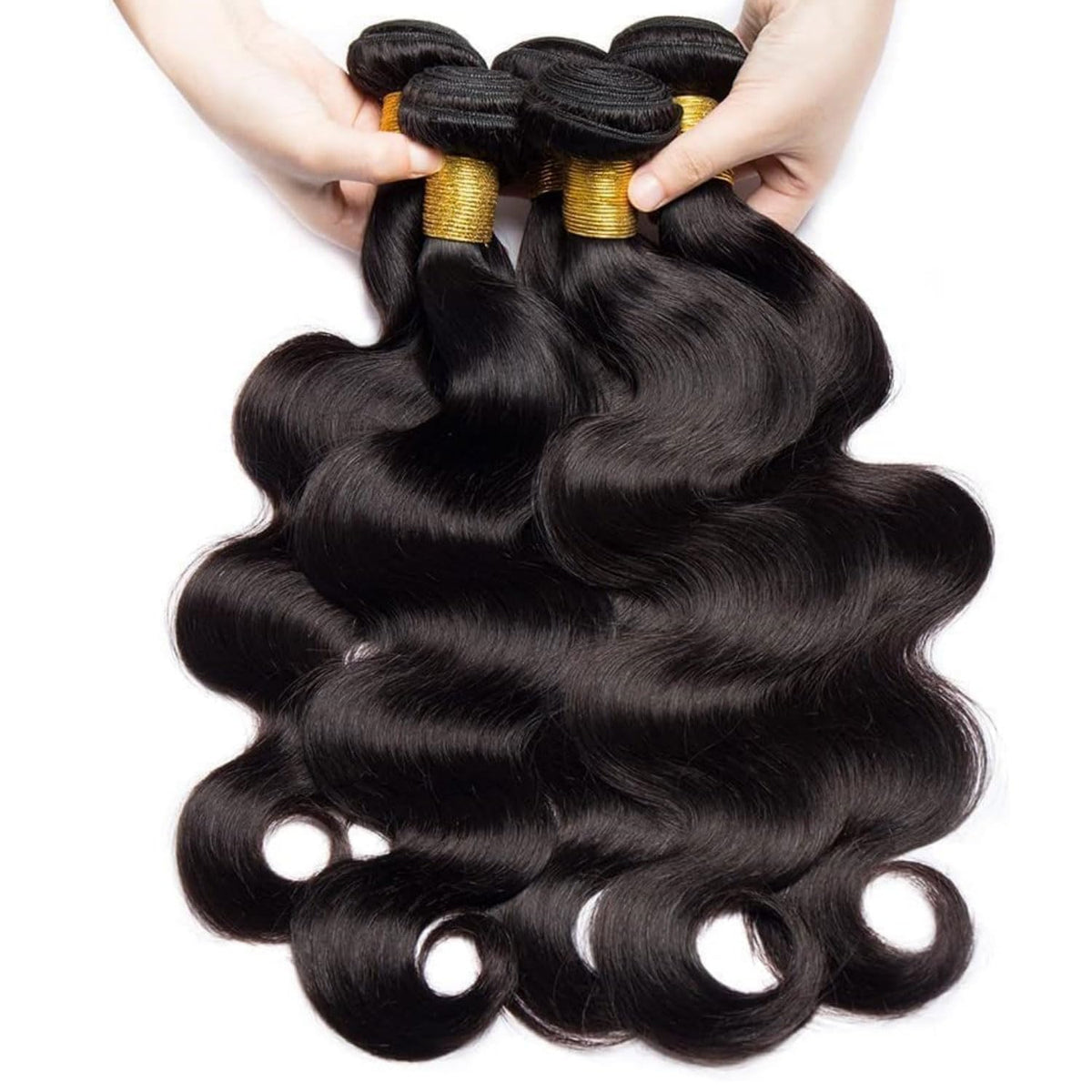 rdddne 12A body wave 22 inch bundle close-up for fuller, long-lasting volume.
