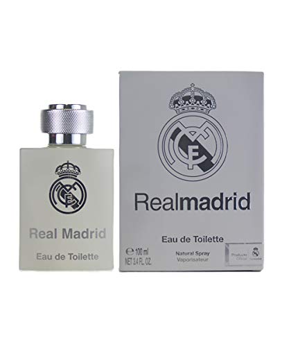 Spray action image of Real Madrid EDT for confident nights out.