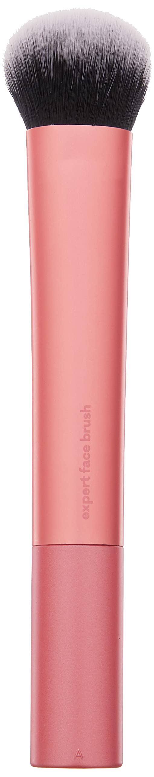 Real Techniques expert face brush with domed head, precise buffing for flawless blend.