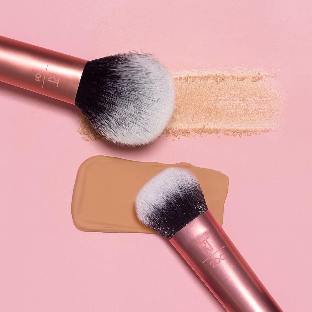 Real Techniques pack of four collection ready for daily makeup routines.