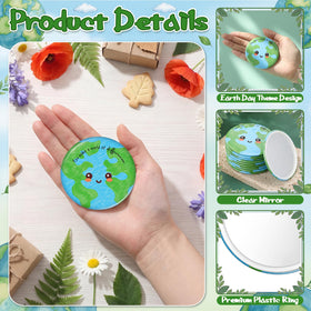 Reallnaive Earth Day card thank you featuring heart Earth message for appreciation.