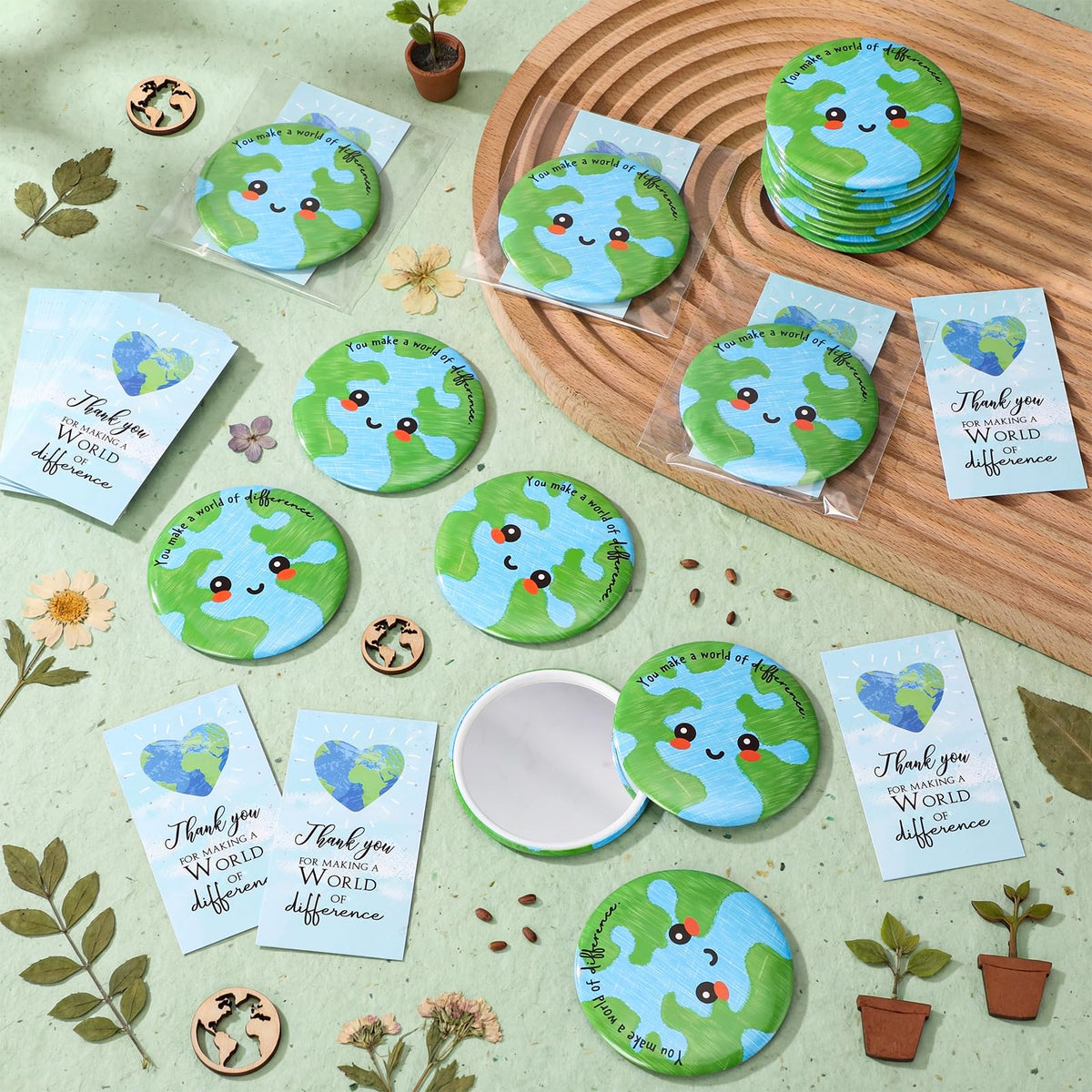 Reallnaive opp bags eco packaging for tidy gift distribution.