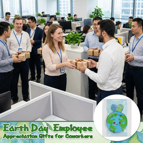 Reallnaive volunteer gifting aesthetic for Earth Day events and appreciation.