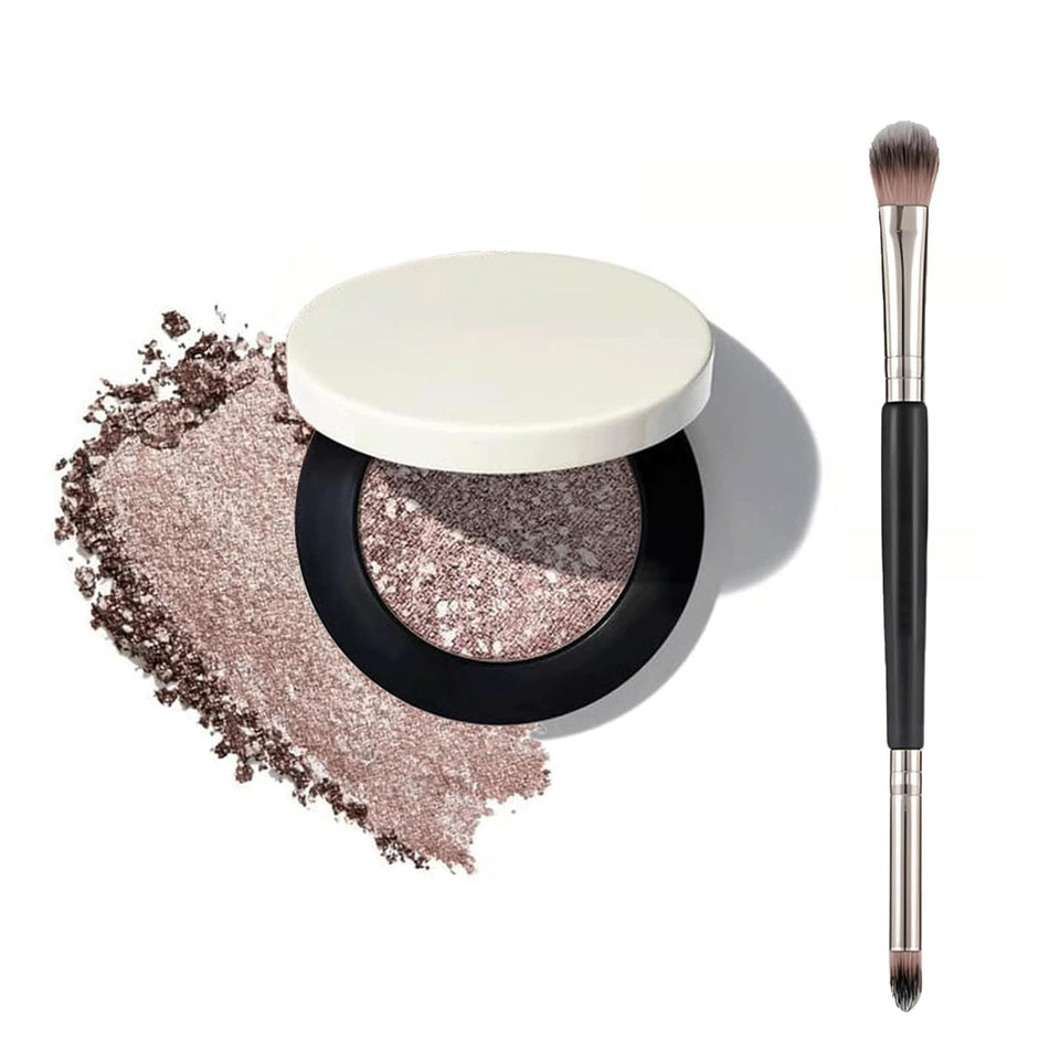 REATIFUL Barvena compact with double-ended brush for easy on-the-go looks.