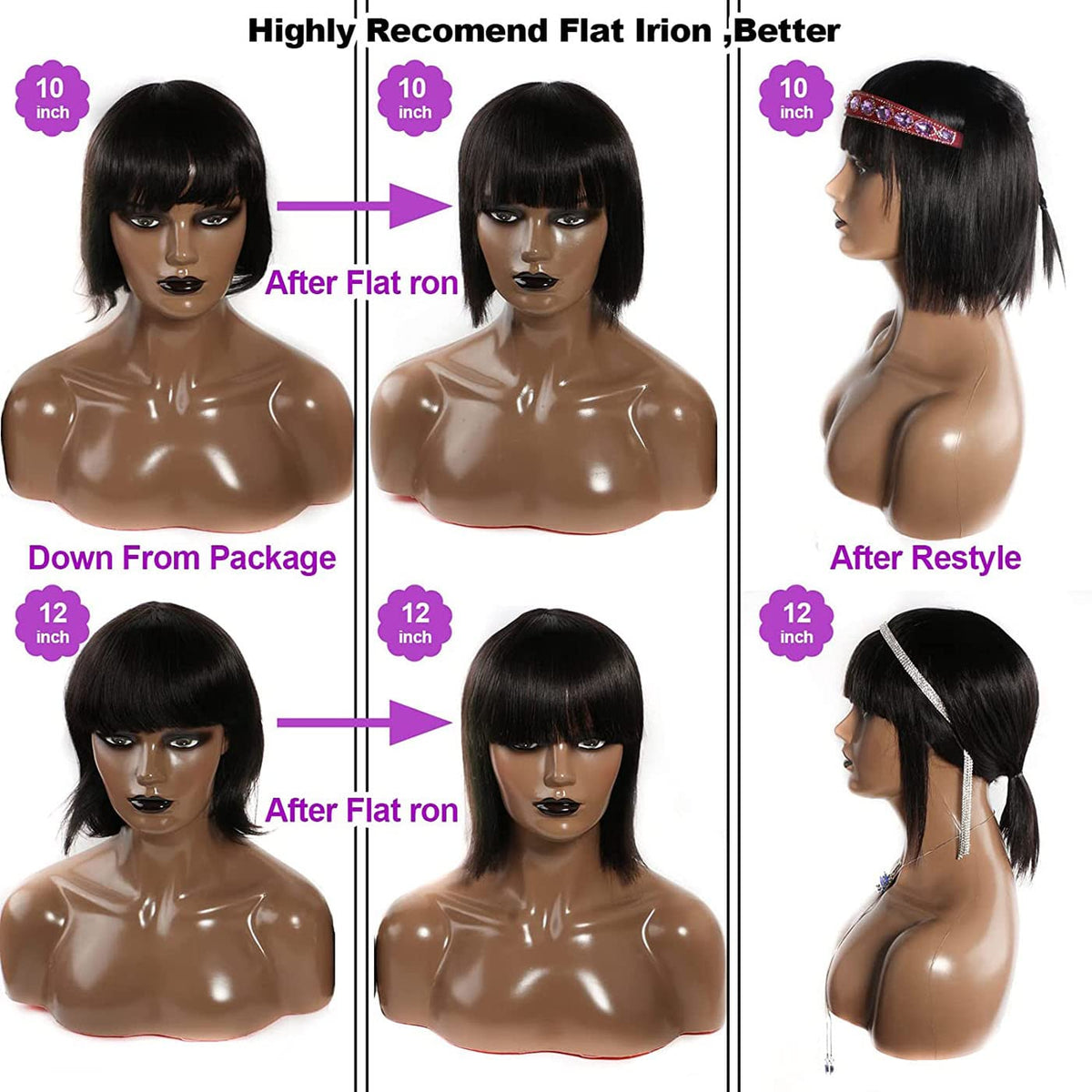 Rebasar Brazilian straight wig offers sleek versatility for multiple styles