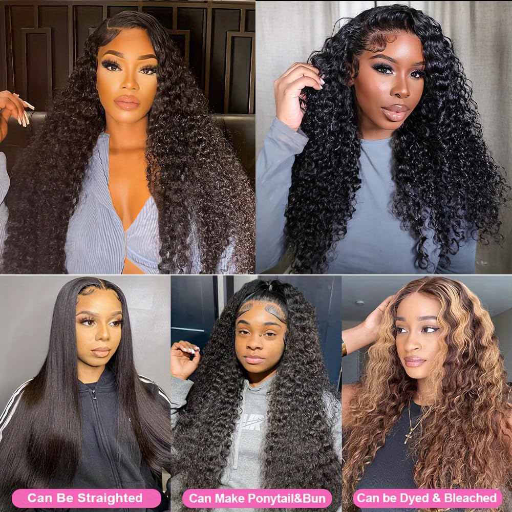 Rebasar deep wave bundles 20-inch weft for long flowing texture and heat styling