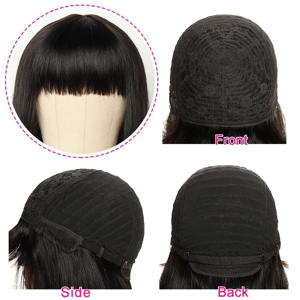 Rebasar glueless cap 22 to 22.5 inch enables easy glue-free wear