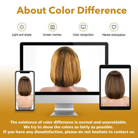 Rebasar ombre blonde highlight wig showcasing 4/27 color for modern everyday looks.