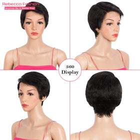 Rebecca Fashion 5-5 inch deep side part lace for versatile styling