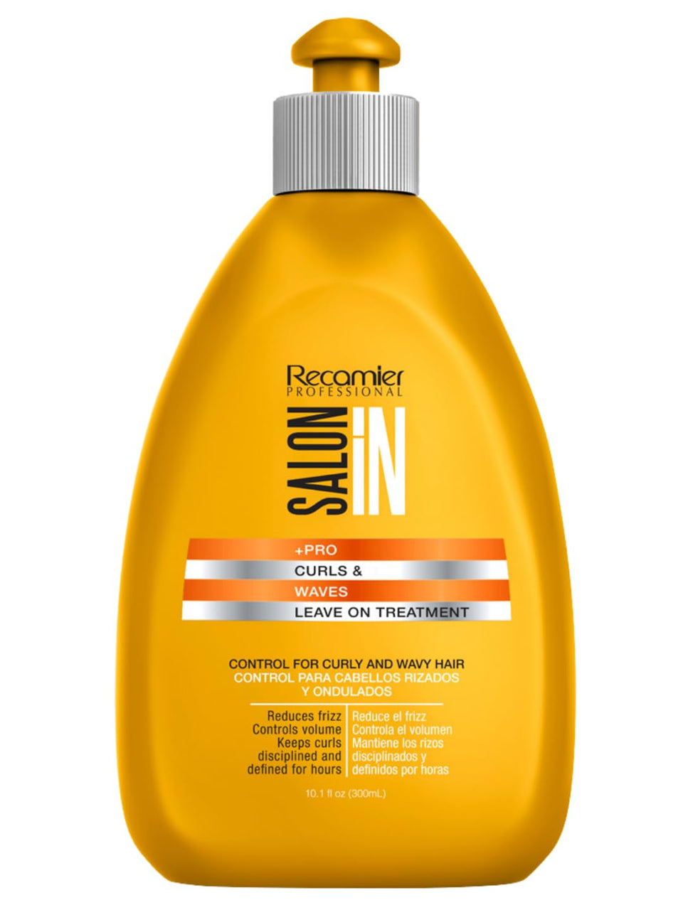 Recamier Salon In leave-in bottle delivering defined curls with lightweight moisture