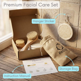Reccsy Eco-friendly self-care gift set for skincare enthusiasts.