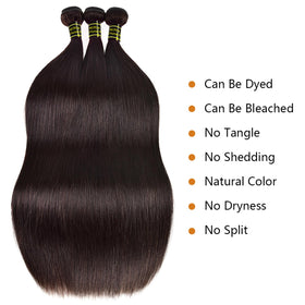 RECIFEYA straight bundles double-machine weft for durable fullness
