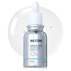 RE:CIPE Azelaic Acid 10 ampoule bottle pour for calm skin