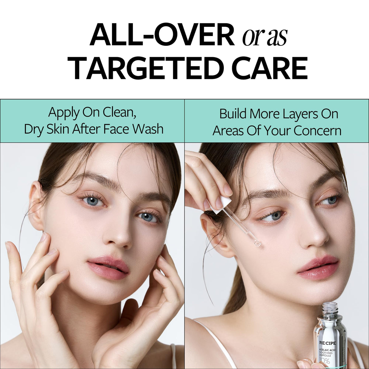 RE:CIPE Azelaic Acid 10 day routine for morning use