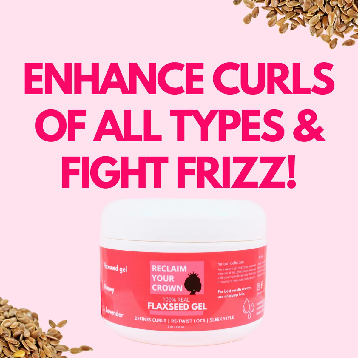 Reclaim Your Crown locs-styling smooths re-twists with a radiant gloss.