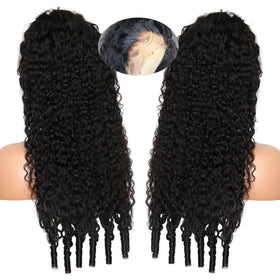Recomtic water-wave texture closeup showing soft curls and shine