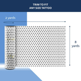 Recovery Aftercare Derm Shield latex-free wrap offers gentle, secure coverage.