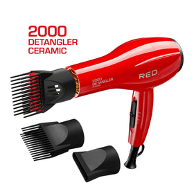 Red by Kiss Detangler Dryer Plus air-concentrator focuses airflow for precise drying