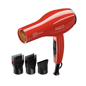Red by Kiss Detangler Dryer Plus detangler-pik gently detangles hair for smoother results