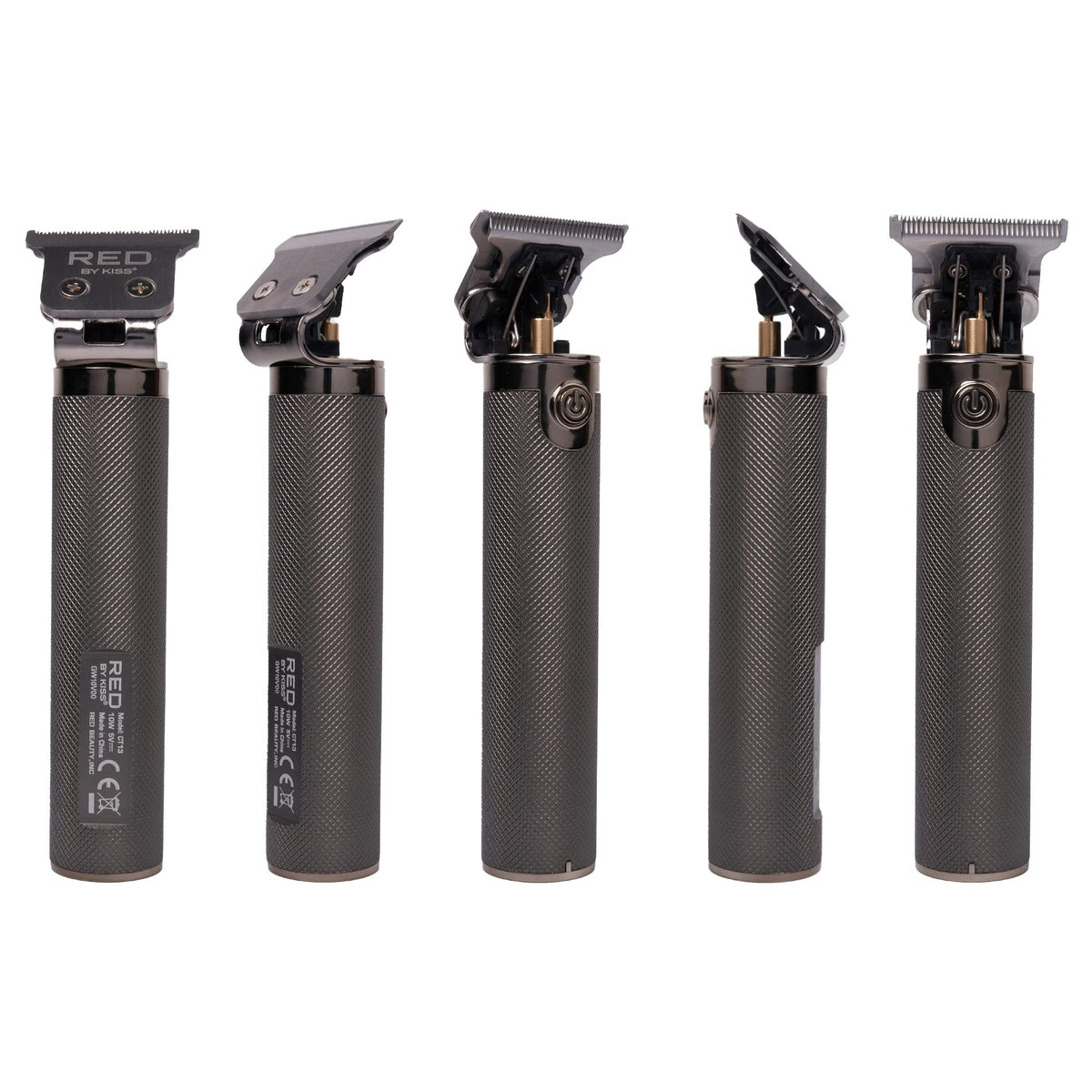 Red by Kiss Hair Trimmer low-noise operation for discreet grooming.