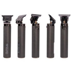 Red by Kiss Hair Trimmer low-noise operation for discreet grooming.