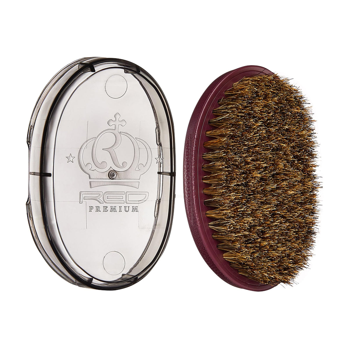 Red by Kiss Premium pocket wave bow wow brush with soft bristles defining natural waves on the go