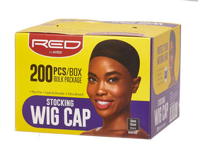 Red by Kiss wig cap keeps hair secure with a lightweight, breathable feel.