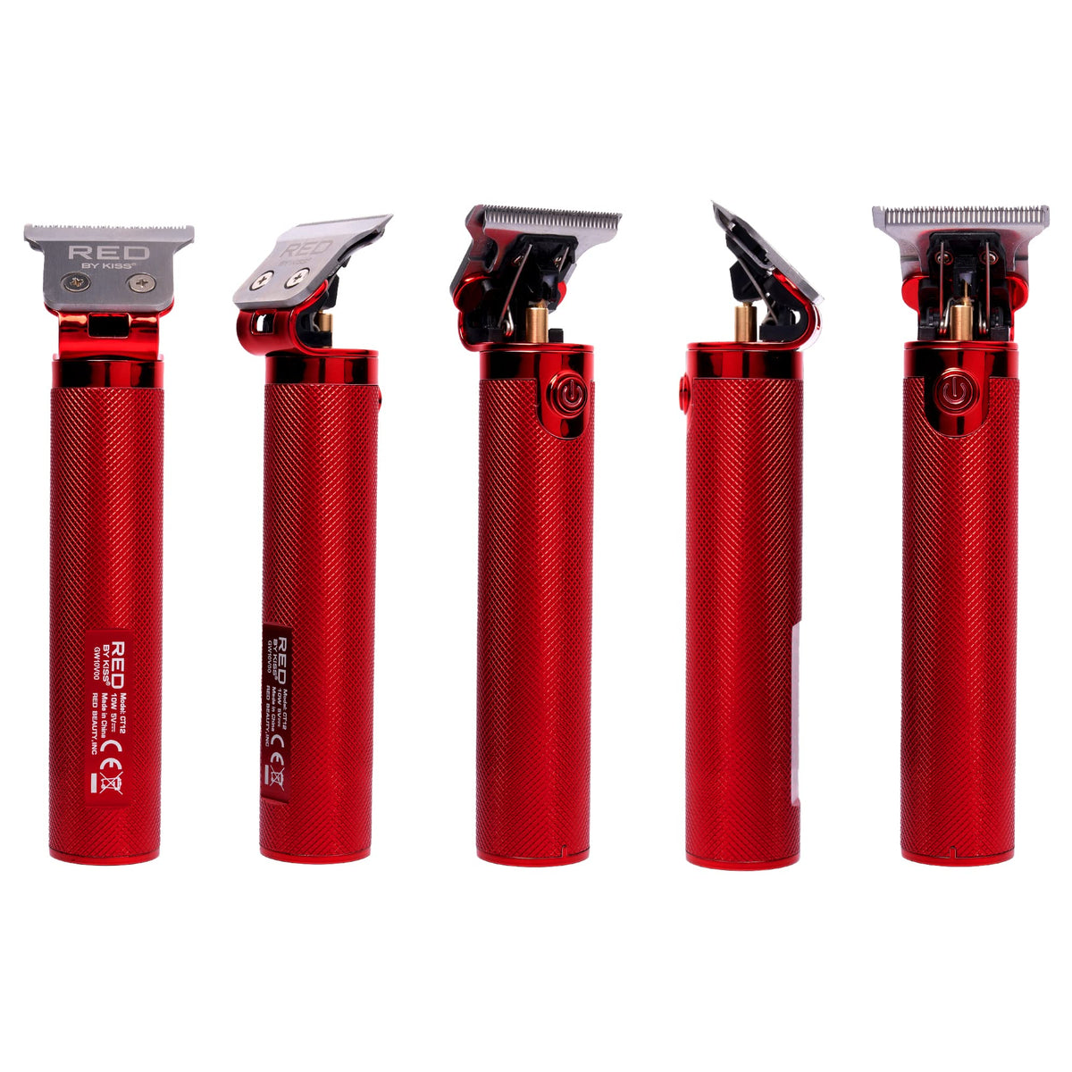 RED by Kiss blade cover and oil for easy maintenance