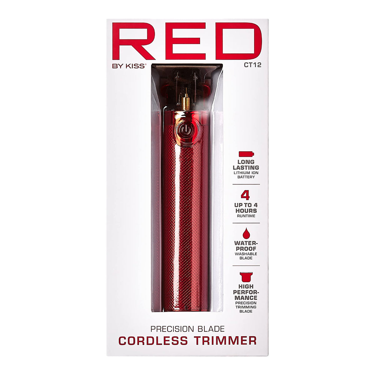 RED by Kiss cleaning brush ready for quick, thorough cleanup