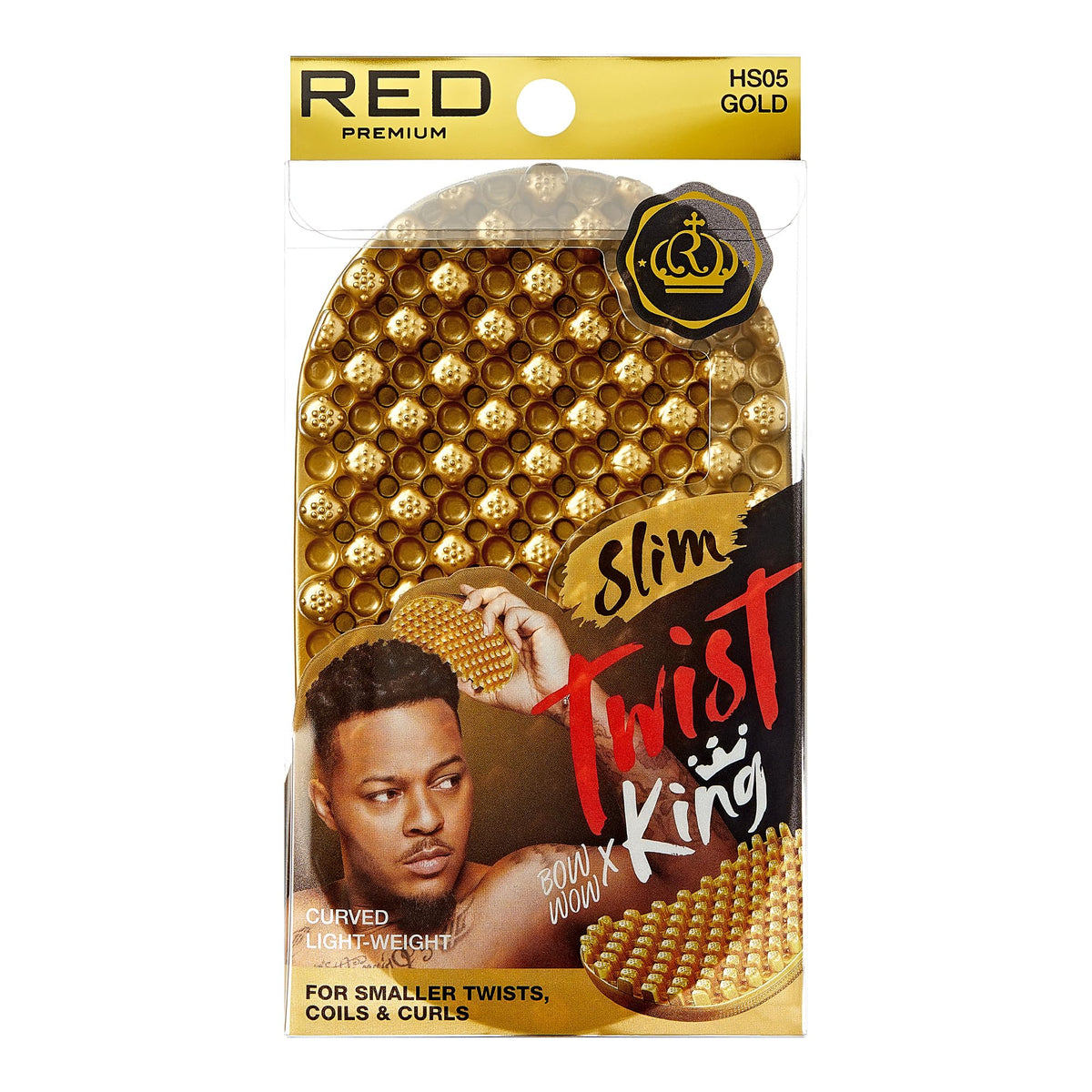 Red by Kiss Twist King washable design for easy cleaning and hygiene