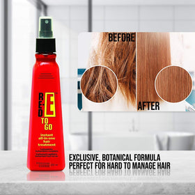 Red-E To Go 8oz travel-size bottle ready for on-the-go care.