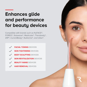 RED Medical Supplies conductive gel ideal for cavitation sessions with steady glide