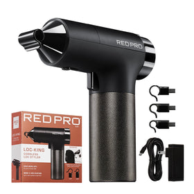 RED Pro cordless auto loc styler compact for efficient on-the-go styling.