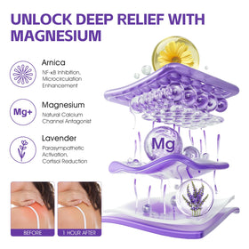 Redcool lavender scent enhances the nightly routine for relaxation.