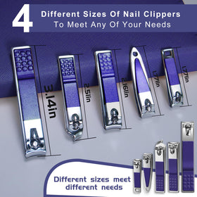 RedFlow pedicure tools arranged for home foot care.