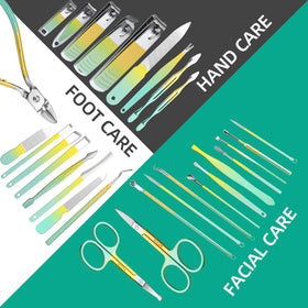 RedFlow lightweight portable nail kit convenient for travel.
