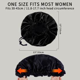 RedJoe hair scrunchie pack included with bonnet