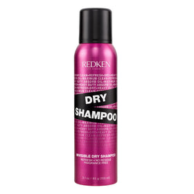 Redken Invisible Dry Shampoo sprays clear to prevent residue on hair