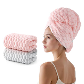 RedKiss 2-pack microfiber towels wrap 24x42 inches for fast drying